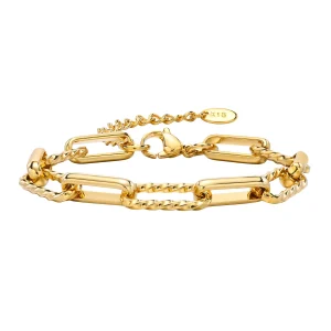 Chain Bracelet,18K Gold Plated