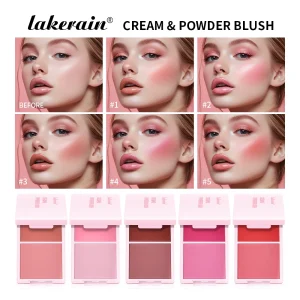 Cream & Powder Blush Matte   Makeup Pan