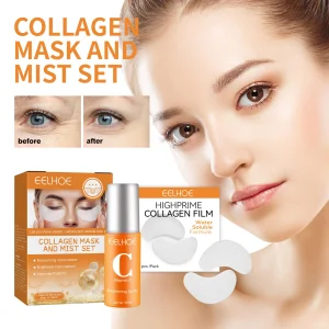 Vitamin C Face Collagen Film & Mist Kit  Deep Hydration